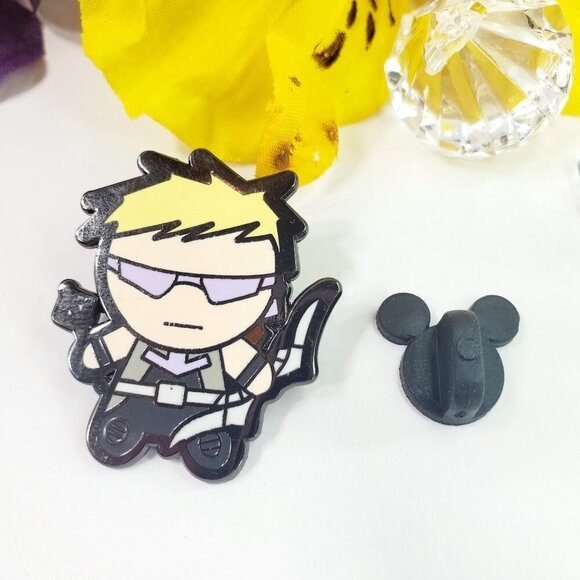 Disney Hawkeye Trading Pin Marvel Avengers Kawaii Art Lapel Pin Brooch Jewelry - Picture 4 of 6